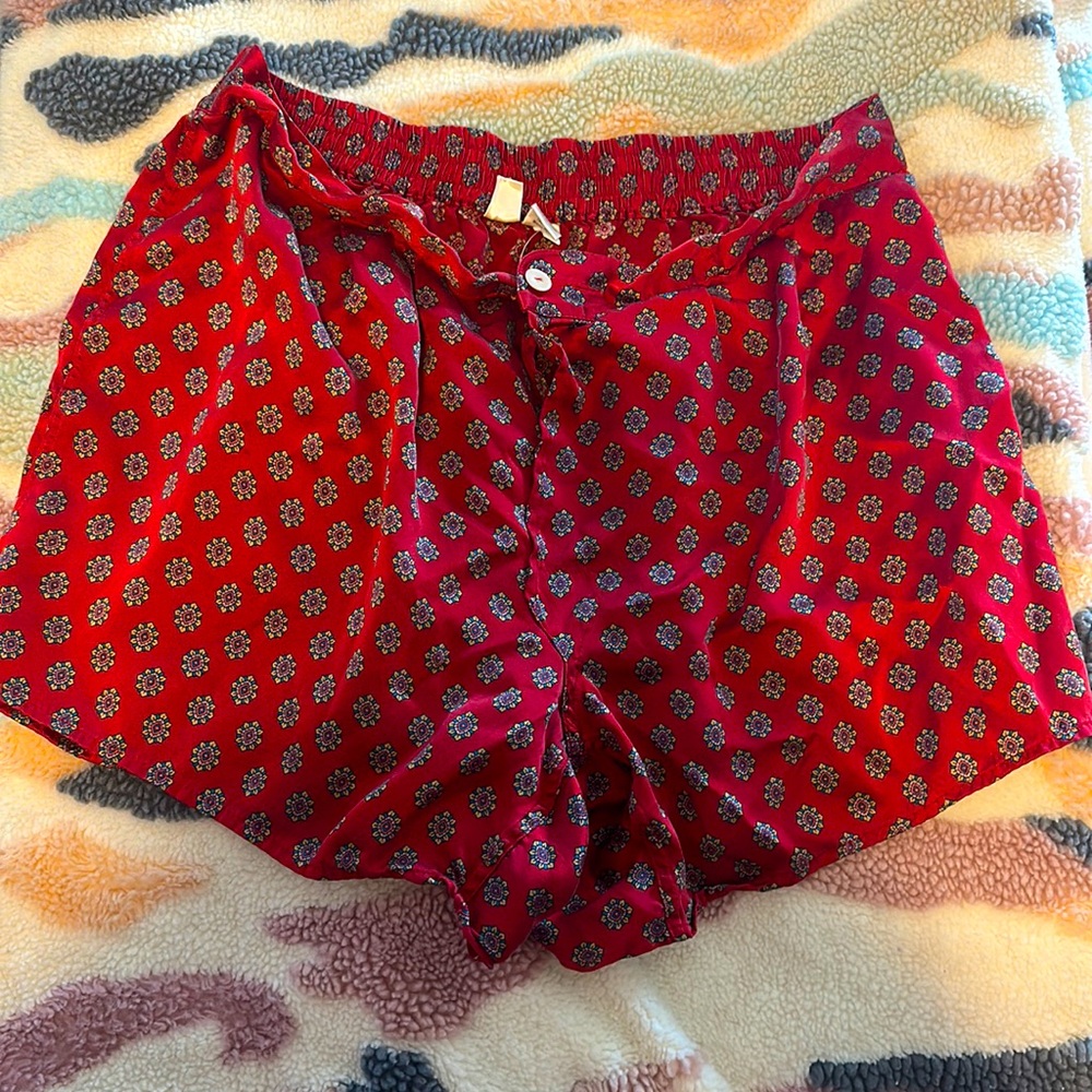 Silk Lounge Shorts